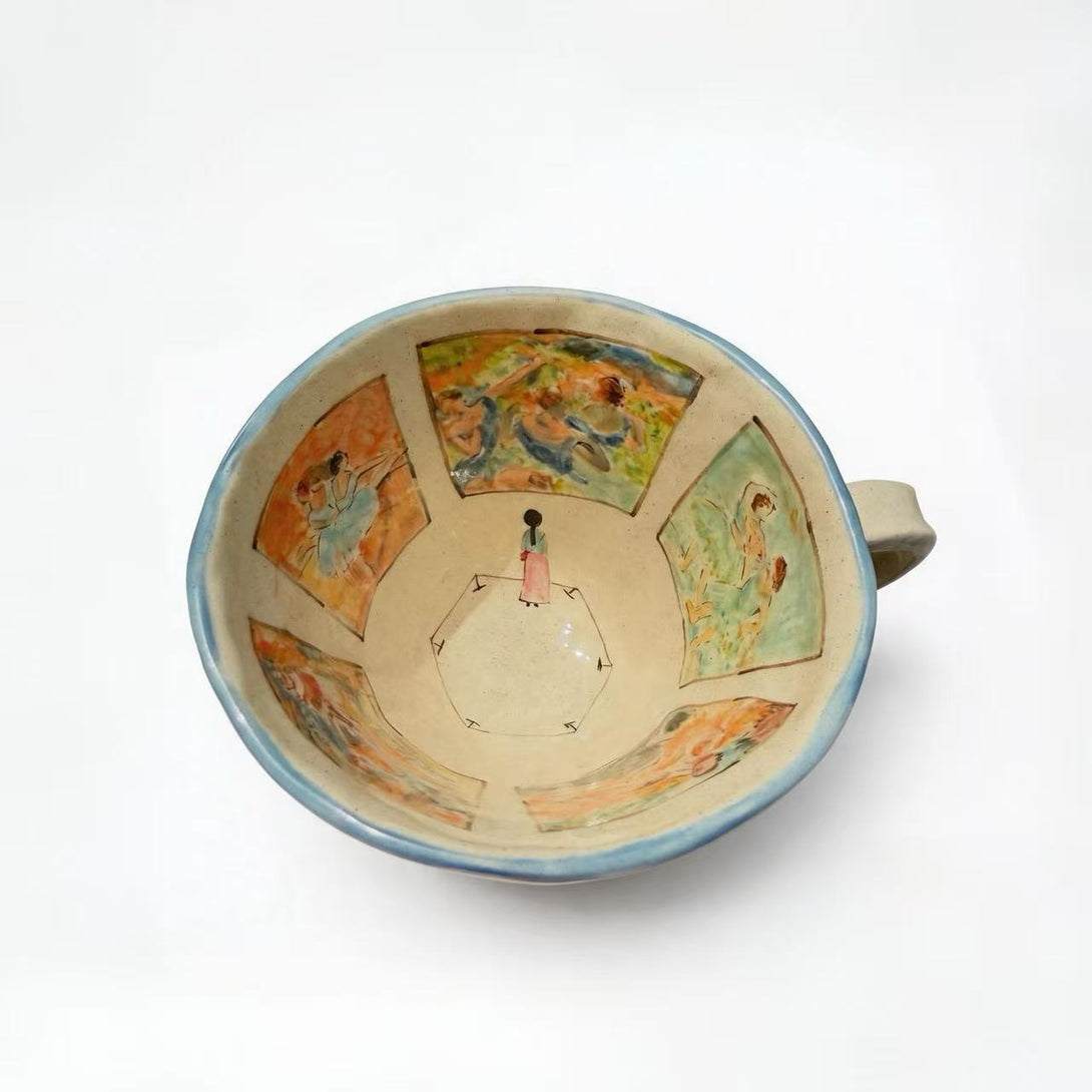 Handmade 3D Art Gallery Mug
